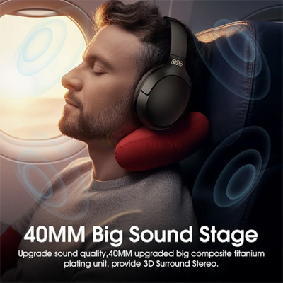 Tai nghe chụp tai Bluetooth QCY H2 Pro BH23H2B - Hàng chính hãng