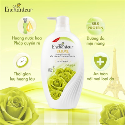 Sữa tắm Enchanteur Delightful (650g)