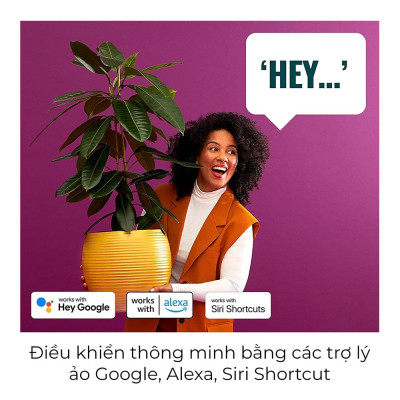 Combo 4 đèn LED âm trần thông minh WiZ Downlight Full Color 16 triệu màu Wifi & Matter, Hàng Chính Hãng, Bảo hành 1 Năm