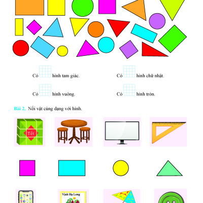Combo Bài Tập Tuần và Đề Kiểm Tra Toán, Tiếng Việt Lớp 1 - Cùng Học Để Phát Triển Năng Lực - Học kì 2