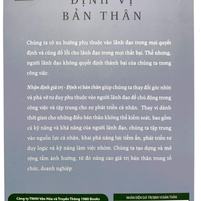 Nhận Diện Giá Trị - Định Vị Bản Thân