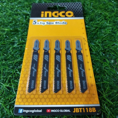 BỘ LƯỠI CƯA LỌNG KIM LOẠI 5 CÂY INGCO JBT118B - HÀNG CHÍNH HÃNG