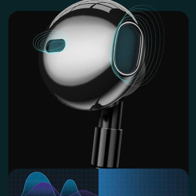 Tai nghe kim loại Rio Tinto Li-Top SV5 chân Type C, điều chỉnh âm thanh trầm giải mã kỹ thuật số, hàng chính hãng