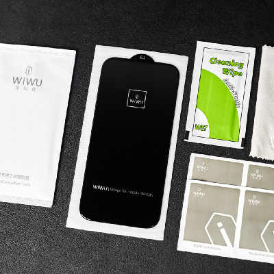 Cường lực cho iPhone 15 Pro Max WiWU HD Smooth- hàng chính hãng