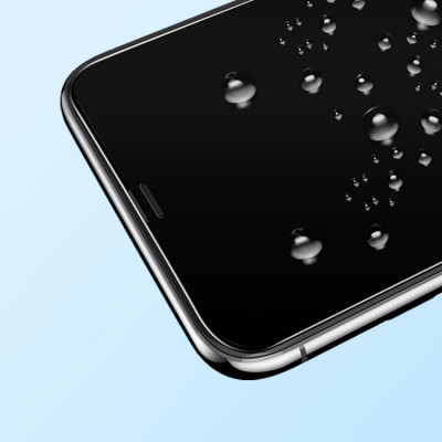 Kính cường lực dành cho iPhone Xs Max Full 3D MIPOW KING BULL chống nhìn trộm - Hàng chính hãng