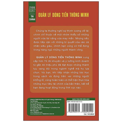 Sách - Quản Lý Dòng Tiền Thông Minh - Greg Reid & Gary Krebs - 1980 Books