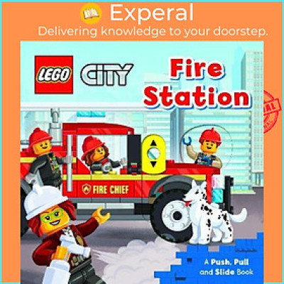 Sách - LEGO (R) City. Fire Station : A Push, Pull and by AMEET Studio Macmillan Children