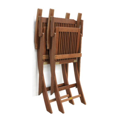 Ghế  Xếp Pongkar Có Tay IBIE NC2003 (53 x 55 x 88 cm) - Nâu