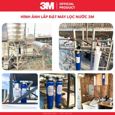 Máy Lọc Nước Đầu Nguồn 3M AP904 PREMIUM Lọc Tổng Sinh Hoạt Gia Đình, Căn Hộ, Chung Cư, Nhà Phố, Biệt Thự - Hàng Chính Hãng 3M Mỹ
