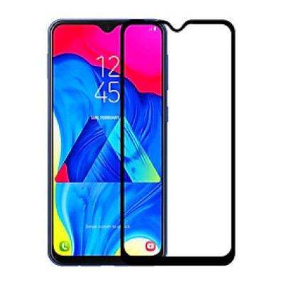 Kính Cường Lực cho Samsung Galaxy M10 - Full màn hình - Màu Đen - Hàng Chính Hãng