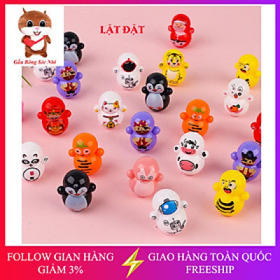 Đồ chơi lật đật mini cho bé giá rẻ 1k