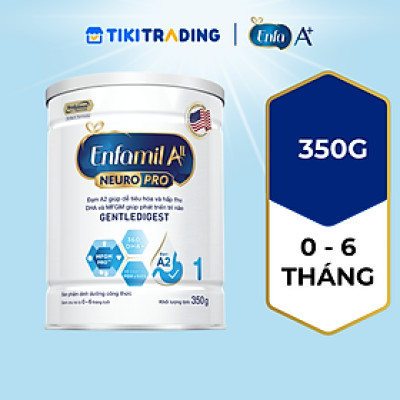 Sữa bột Enfamil A2 Neuropro 1 cho trẻ từ 0 - 6 tháng tuổi – 350g