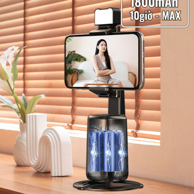 Chân kẹp AI theo dõi chủ thể cho điện thoại để livestream, quay Video HighTechGate A200, hàng chính hãng