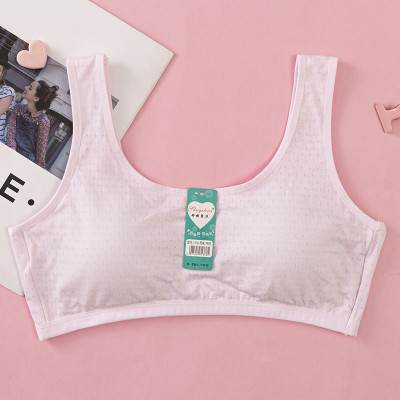 Áo Lót Nữ Học Sinh Ba Lỗ Cotton Thông Hơi Mút Liền 1376 – Êm Ái, Thoáng Mát