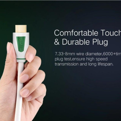 Ugreen UG30190HD116TK 1.5M màu Đen Cáp tín hiệu HDMI chuẩn 1.4 hỗ trợ phân giải 4K * 2K - HÀNG CHÍNH HÃNG