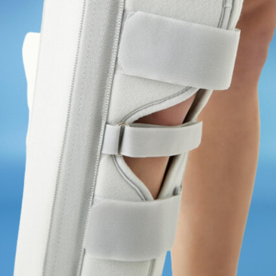 Nẹp zimmer gối (dài nẹp 35cm) Dr.Med DR-K106-1 cố định đầu gối, nhập khẩu Hàn Quốc