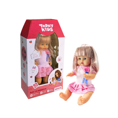 Đồ Chơi Búp Bê TOONYKIDS - Đồ Chơi Cho Bé Gái - BABY SISTER TN022 [Tặng Kèm Sticker]