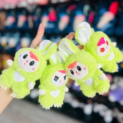 Thú nhồi bông babythree chất lông mịn dễ thương - Size 15cm - Quà tặng móc khoá babythree treo cặp cute