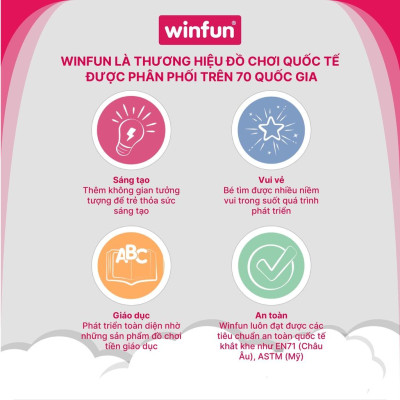 Đồ chơi sơ sinh, giáo dục sớm, thú bông hình chú khỉ phát nhạc vui nhộn cho trẻ từ 0 đến 36 tháng WinFun 0275