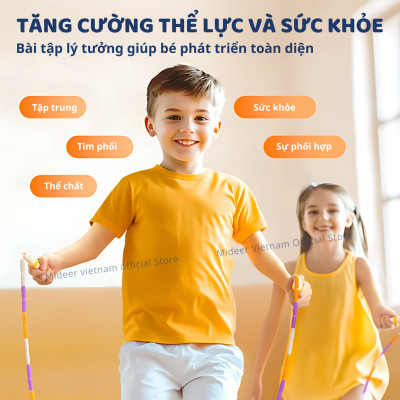 Dây nhảy thể dục chuỗi hạt  Mideer Soft Beaded Jump Rope 