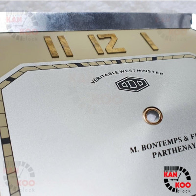 Mặt Số Bát Giác Ngang ODO-N2 – Số Nổi Inox 304, Viền Nhôm, Logo ODO – Lắp Đồng Hồ Cổ Điển