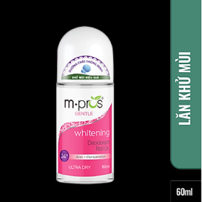 Lăn Khử Mùi – Trắng Mịn – Dịu Dàng M.pros 60ml
