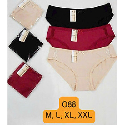 Combo 5 Quần lót nữ cotton phối ren 2 bên Mara 088 – Thoáng mát, co giãn, mềm mại