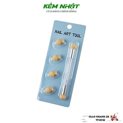 Cọ Dặm Ombre 2 Đầu Cán Đá