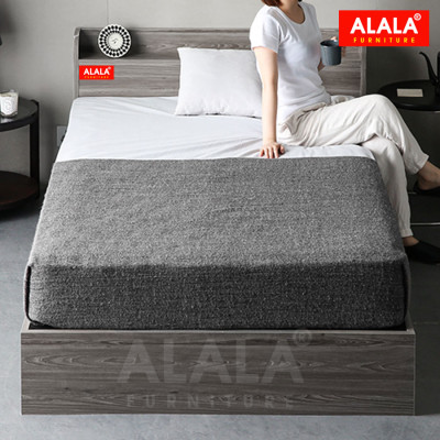 Giường ngủ ALALA03 + 2 hộc kéo / Miễn phí vận chuyển và lắp đặt/ Đổi trả 30 ngày/ Sản phẩm được bảo hành 5 năm từ thương hiệu ALALA/ Chịu lực 700kg