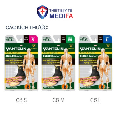 Băng Bảo Vệ Khớp Cổ Chân Vantelin Ankle Support size M