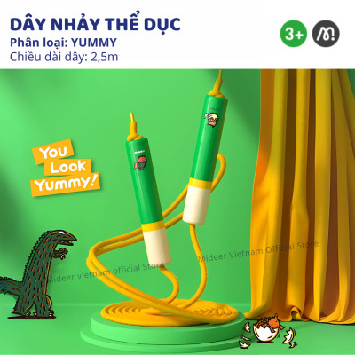 Dây nhảy cho bé thể dục Mideer Jump Rope đồ chơi vận động 6 7 8 9 10 tuổi