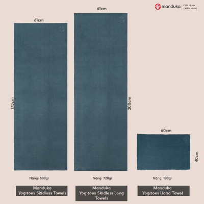 Khăn Yoga Manduka Yogitoes Skidless Towels Cao Cấp