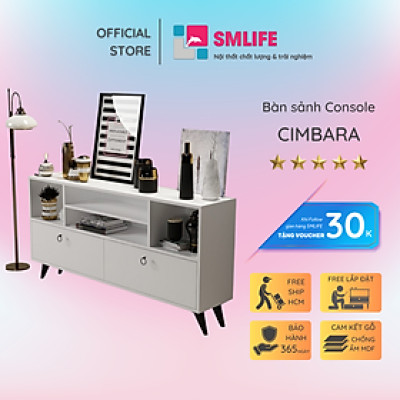 Bàn sảnh ra vào gỗ hiện đại SMLIFE Cimbara