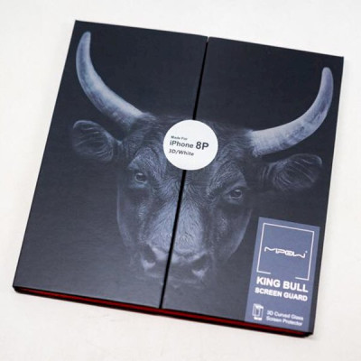 Miếng dán màn hình cường lực Mipow Kingbull 3D dành cho iPhone 7 Plus/8 Plus