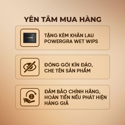 Viên uống phục hồi và tăng cường sức khỏe sinh lý nam giới Powergra Rino - Vỉ dùng thử 1 viên