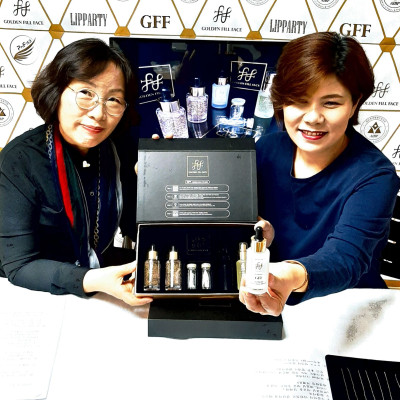 Bộ sản phẩm GFF GOLDEN FILL FACE chức năng kép cải thiện nếp nhăn và dưỡng trắng da