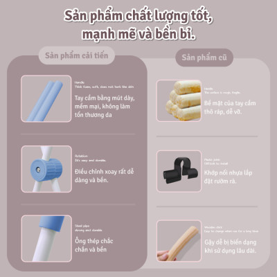 BG Gậy Tập Lưng, Vai 6015 PINK, Chống Gù, Uốn Thẳng Lưng, Gậy Tập Yoga (hàng nhập khẩu)