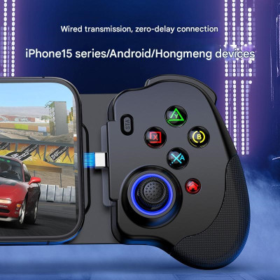 Gamepad Tay Game N01 gắn trực tiếp điện thoại ,  siêu nhạy , không độ trễ , sạc được cho điện thoại hàng nhập khẩu