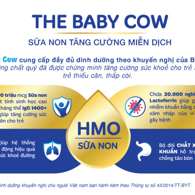 Combo 2 lon Sữa Non The Baby Cow 2 (900gr)