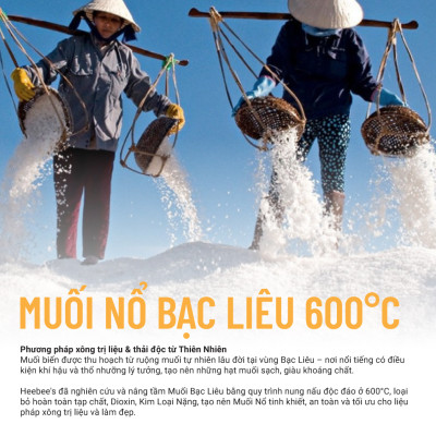 Muối Xông Thảo Dược GIải Cảm & Làm Đẹp Heebee