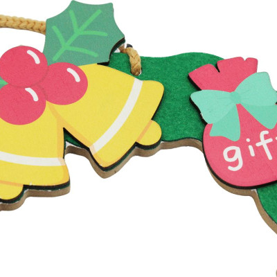 Bảng Gỗ Treo Tường Trang Trí Giáng Sinh - Bách Mộc - Noel Sao