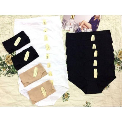 Combo 5 quần lót su trơn màu đen+da+ trắng LOẠI 1 :Từ 40kg-47kg :MS 5032