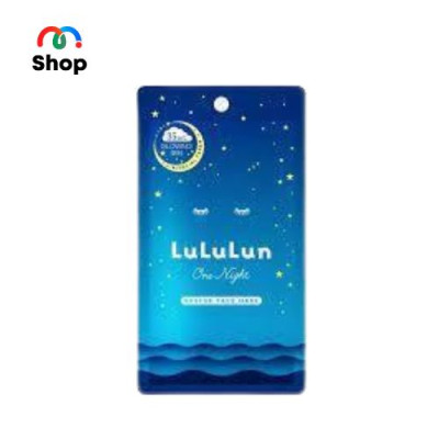 [MUA 1 TẶNG 1] LULULUN - Mặt nạ cấp ẩm chuyên sâu ban đêm LULULUN One Night Glowing Skin Face Mask - Hộp 5 miếng