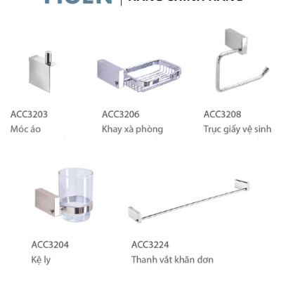 Thanh vắt khăn đơn MOEN ACC3224 (HÀNG CHÍNH HÃNG)