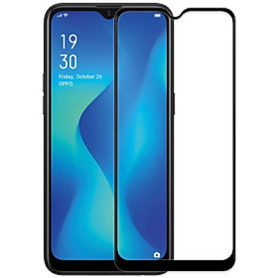 Miếng dán kính cường lực full màn hình 111D cho Oppo A1K hiệu HOTCASE (siêu mỏng chỉ 0.3mm, độ trong tuyệt đối, bo cong bảo vệ viền, độ cứng 9H) - Hàng nhập khẩu
