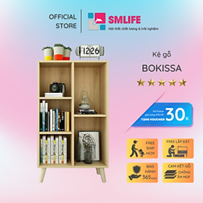 Giá sách đa ngăn tiện dụng SMLIFE Bokissa