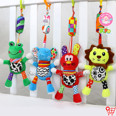 Lục Lạc Treo Nôi, Treo Cũi, Xe Đẩy Và Kệ Chữ A - Làm Bằng Vải Dễ Vệ Sinh - Pipo Vietnam