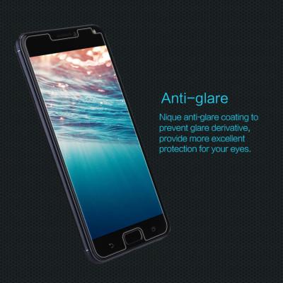 Miếng dán kính cường lực cho Asus Zenfone 4 Max ZC554KL hiệu Nillkin (độ cứng 9H, mỏng 0.3mm, hạn chế bám vân tay) - Hàng chính hãng