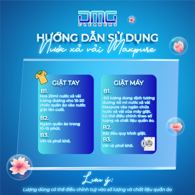 Chai nước xả vải Maxpure Hương Coco 2L - TẶNG 2 vỉ viên treo bồn cầu Evershine