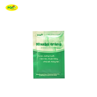 5 Hộp Cốm Nhuận Tràng PQA Dùng Cho Đối Tượng Bị Táo Bón Lâu Ngày Hộp 25 Gói